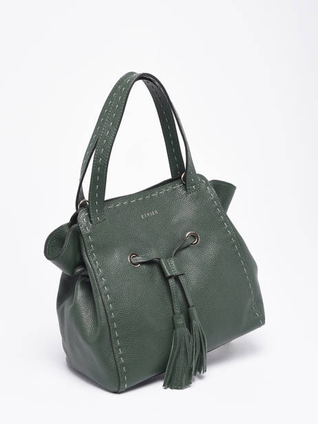 Sac Porté Main Tradition Cuir Etrier Vert tradition EHER027S vue secondaire 2