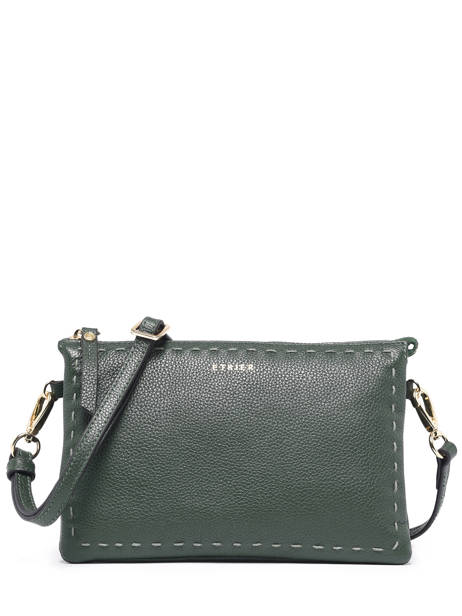 Sac Bandoulière Tradition Cuir Etrier Vert tradition EHER30