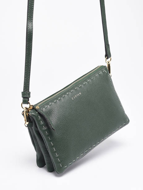 Sac Bandoulière Tradition Cuir Etrier Vert tradition EHER30 vue secondaire 2