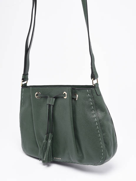 Sac Bandoulière Tradition Cuir Etrier Vert tradition CA21065 vue secondaire 2
