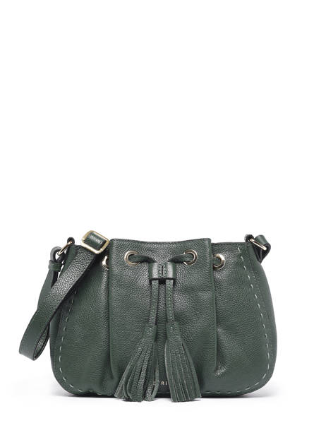 Sac Bandoulière Tradition Cuir Etrier Vert tradition EHER021S
