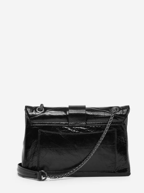 Sac BandouliÃ¨re Jana Amour Cuir Etrier Noir jana amour EJAM002T vue secondaire 4