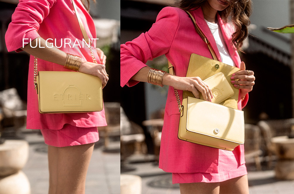 sac cuir etrier