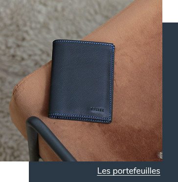 Porte chequier en cuir pour femme multi papillon - Porte-chéquiers - Achat  & prix