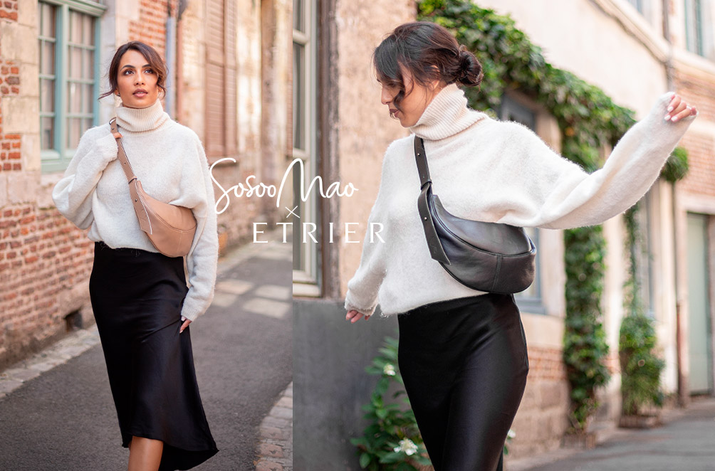 sac cuir etrier